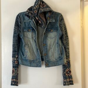 Billabong Knit & Denim Jacket